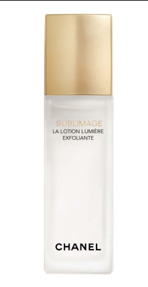 chanel sublimage la lotion lumière exfoliante|chanel sublimage la creme foundation.